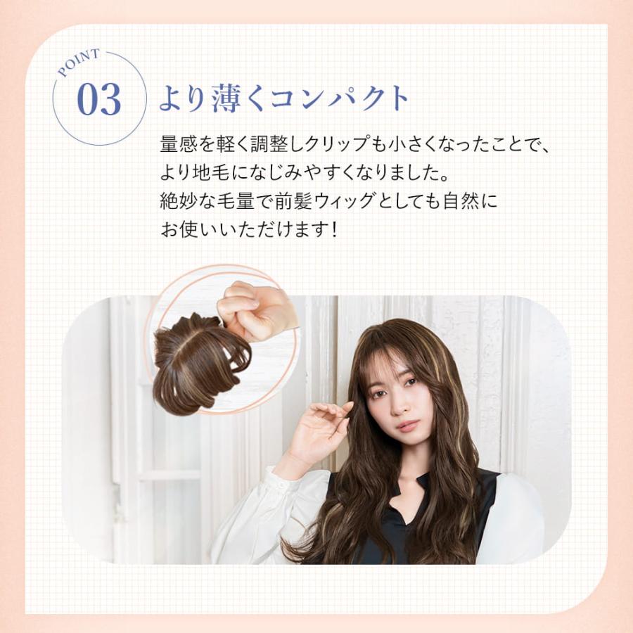 【新色発売】白髪隠し ウィッグ 部分ウィッグ ヘアピース プリシラ ちょびっと白髪隠しウィッグ ロング/スタンダード ST-012 ST-012L |  | 13