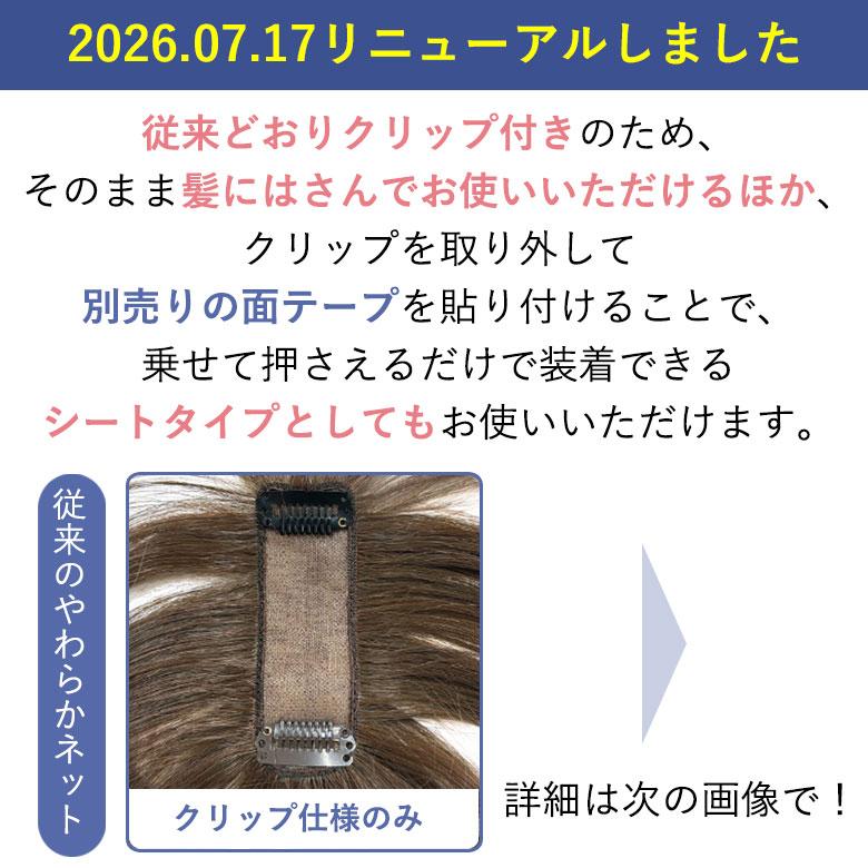 【新色発売】白髪隠し ウィッグ 部分ウィッグ ヘアピース プリシラ ちょびっと白髪隠しウィッグ ロング/スタンダード ST-012 ST-012L |  | 05