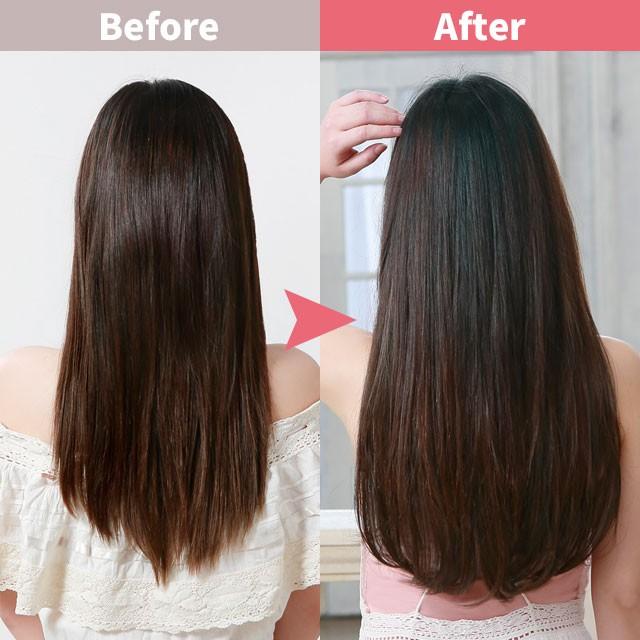 ウィッグ エクステンション クリップで付けられる簡単エクステ TX-25