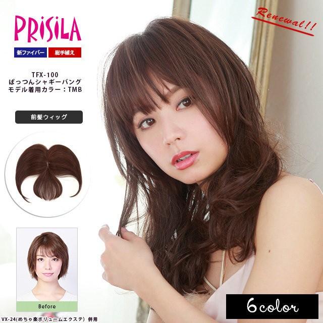 225円 【超歓迎された】 プリシラ 前髪ウィッグ FX-100