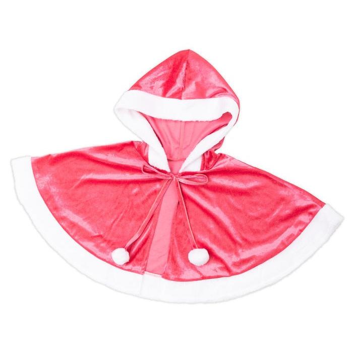 カラフルケープ ピンク サンタクロース Xmas クリスマス 衣装 コスチューム プチプラ コスプレ｜wigland｜02