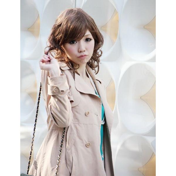 業界激震価格 人毛ウィッグ 最高級　医療用　ウィッグ専門店 フルウィッグ ミディアム ナチュラル かつら  HH-135 |  | 01