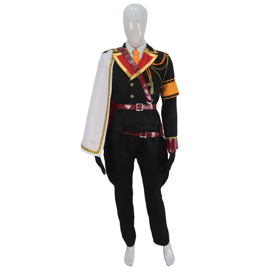 仮装 コスチューム 男装 JCA-029 騎士 貴族 マント 黒 衣装 双子コーデ