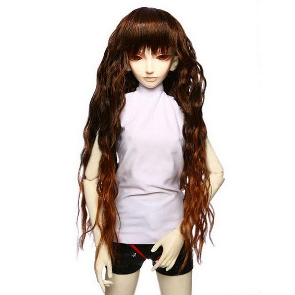 レビュープレゼント Super Dollfie スーパードルフィー　BJD 60cm人形・ドール用ウィッグ かつら おもちゃ　W-622｜wigs2you