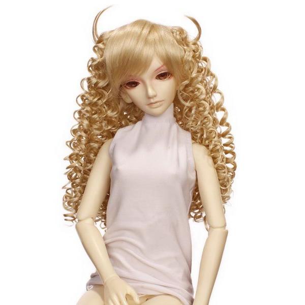 レビュープレゼント Super Dollfie スーパードルフィー　BJD 60cm人形・ドール用ウィッグ かつら おもちゃ　W-647｜wigs2you
