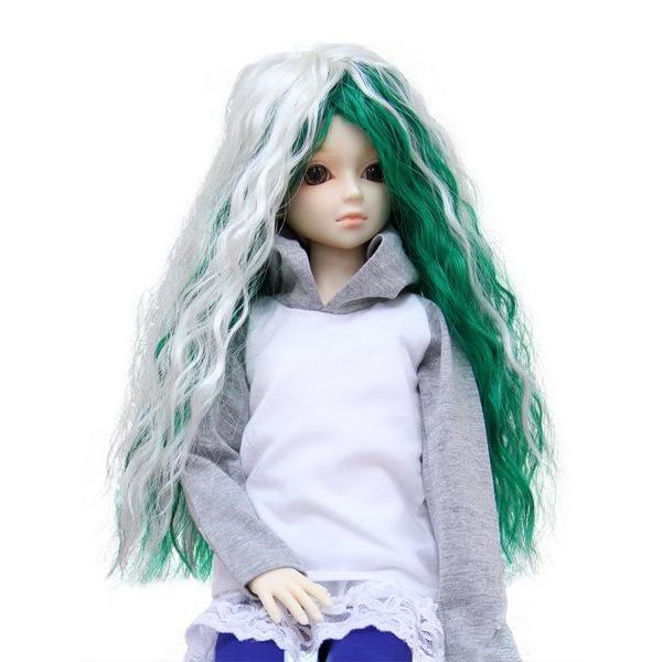 レビュープレゼント Super Dollfie スーパードルフィー　BJD 60cm人形・ドール用ウィッグ かつら おもちゃ　W-659｜wigs2you