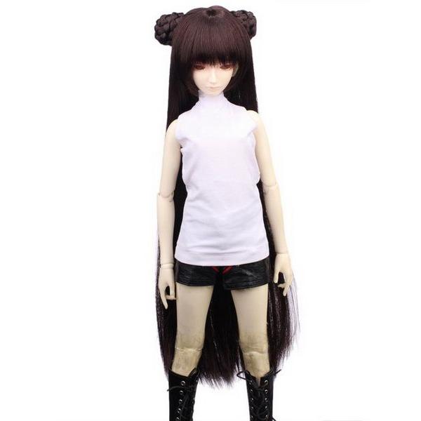 レビュープレゼント Super Dollfie スーパードルフィー　BJD 60cm人形・ドール用ウィッグ かつら おもちゃ　W-698｜wigs2you