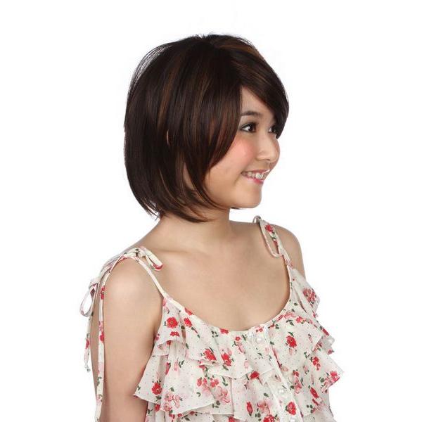 ショートウィッグ 耐熱 高品質 フルウィッグ かつら レビューでプレゼント W-766 |  | 03