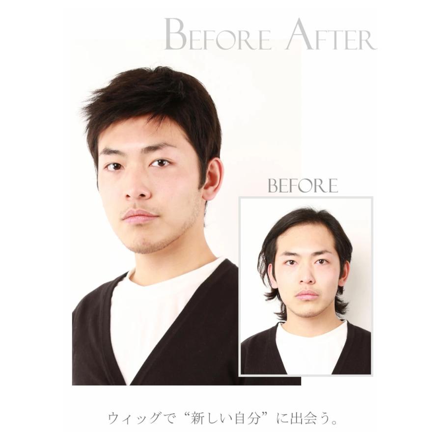 【公式】 医療用ウィッグ 男性 メンズウィッグ 人毛 頭頂部 自然 短髪 私元気 GHH002 【N2664335643】(16940円)
