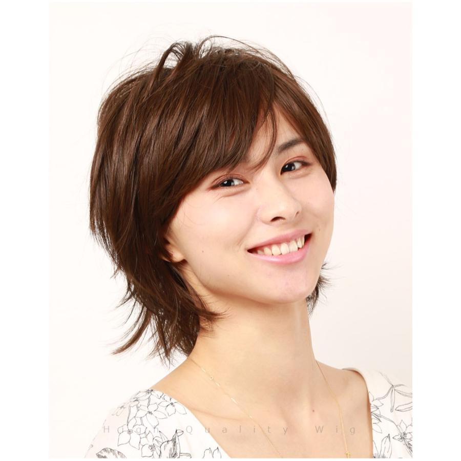 私元気　コンパクトショート 　人毛30％MIX　ナチュラルブラック 公式】私元気ウィッグ専門店 | 人毛ミックス ウィッグ ショート