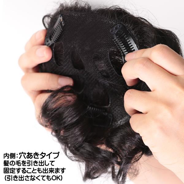 部分 ウィッグ ミセス 自然 薄毛 脱毛症 白髪隠し 増毛 分け目 つむじ ヘアピース 女性用 かつら 薄毛隠し 小顔 広範囲カバー 穴あき カール tk3-curl 3003 | ブランド登録なし | 04