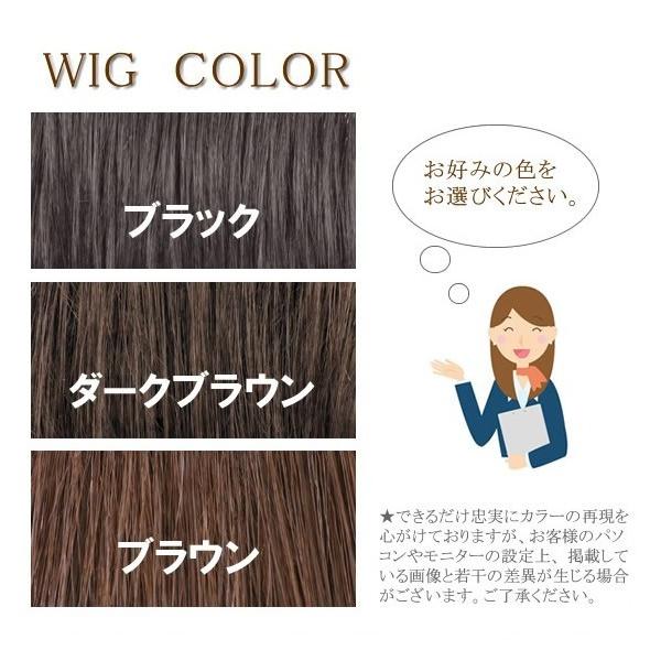 ウィッグ 前髪 ヘアピース ミセス 部分ウィッグ かつら 送料無料