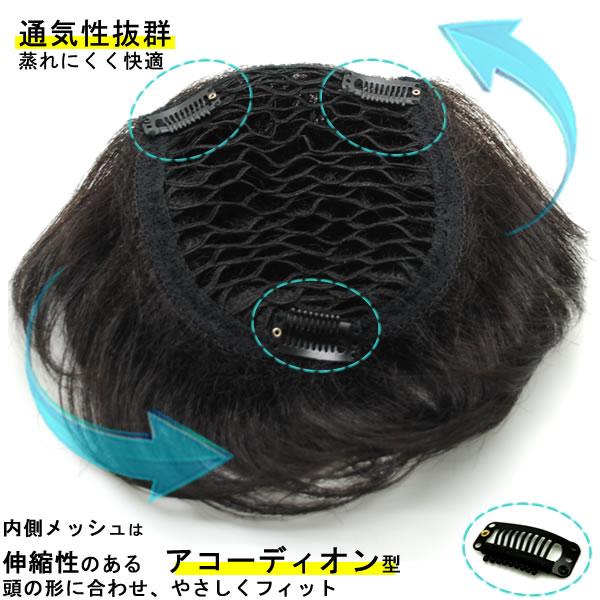 部分 ウィッグ ミセス 自然 薄毛 脱毛症 白髪隠し 増毛 分け目 つむじ ヘアピース 女性用 かつら 脱毛 トップウィッグ 薄毛隠し 小顔 広範囲カバー 6415setの画像
