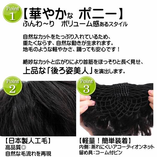 ウィッグ 和装 部分ウィッグ ヘアスタイル 和装シニョン アレンジ