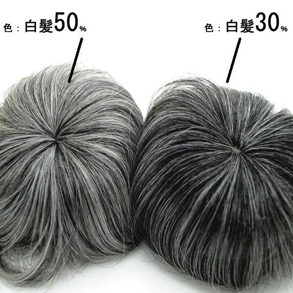 ウィッグ ヘアピース 人毛 円形脱毛症 部分ウィッグ かつら 薄毛隠し