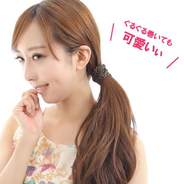 ウィッグ・エクステ mimi めちゃ楽エクステ ヴァージンストレート ウィッグ エクステ 襟足