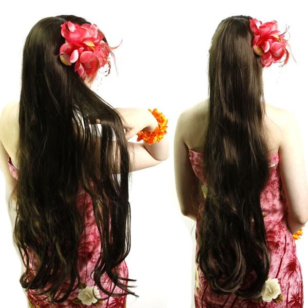 ウィッグ フラダンス フラ ハーフウィッグ 発表会 ウィッグ ロング フラガール 人気 Half Ht 3 Half Ht 3 ウイッグwig ルネス 通販 Yahoo ショッピング