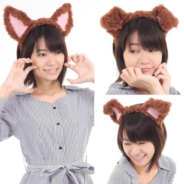 いぬ コスプレ カチューシャ かぶりもの ぬいぐるみ 戌年 犬 人気 動物