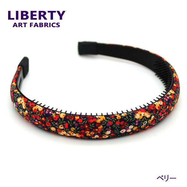 カチューシャ 痛くない いたくない 日本製 リバティ LIBERTY 花柄