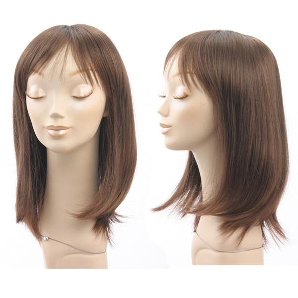 ウィッグ  医療用　フルウィッグ　ストレート　人工地肌付　かつら　人気　tm1の画像