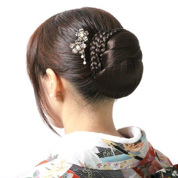 和装 ウィッグ かつら 留袖 送料無料 和装ウィッグ シニョン 部分