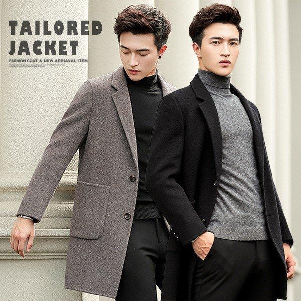 無料長期保証 チェスターコート メンズ ビジネスジャケット ロング アウター ウール メンズコート メルトン テーラードジャケット 紳士用 通勤 通学 秋 冬 防風 防寒 Jk581 Wiiland 通販 Yahoo ショッピング 人気が高い Clinilab Net