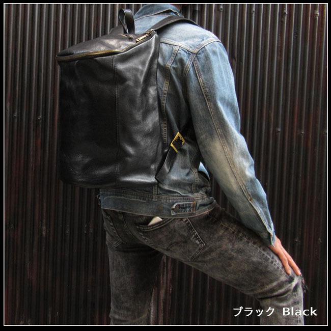 OSTINATO オスティナート イタリアンレザー 牛革 リュックサック