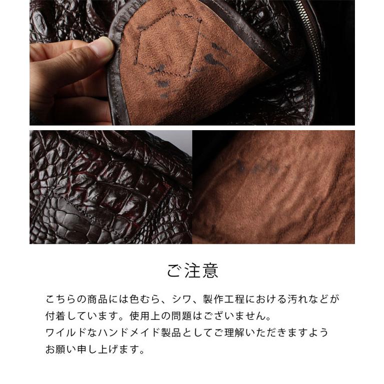 クロコダイル ワニ革 本革 斜めがけ ボディバッグ ショルダー クロコダイル ワニ革 本革 斜めがけ ボディバッグ ショルダー