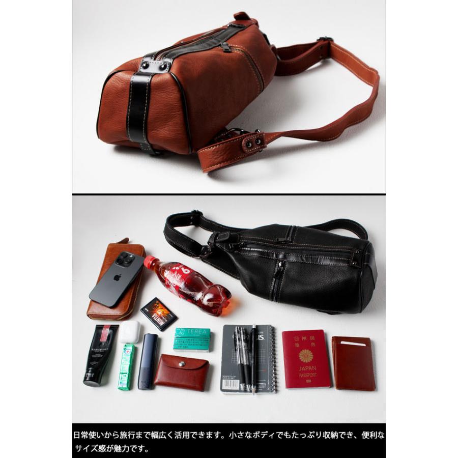本革 レザー ボディバッグ バックパック 斜めがけバッグ ワンショルダー 旅行バッグ メンズ レディース リュック 牛革 ショルダーバッグ カバン (ID bb4861b5)
