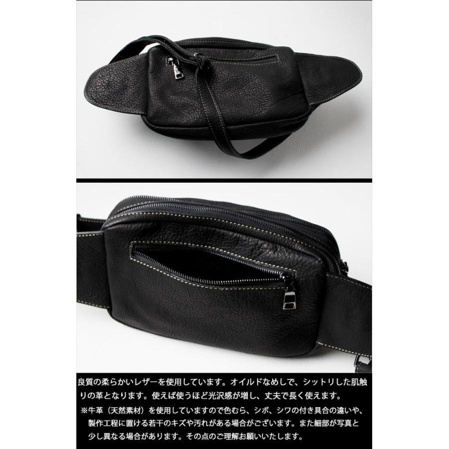 レザー ボディバッグ ブラック AZUL BY MOUSSY | ヴィンテージフェイクレザーボディバッグ (すべて