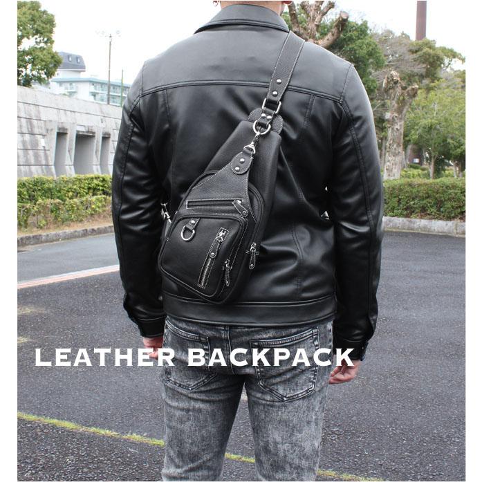 ボディバッグ 斜め掛けバッグ ワンショルダーバッグ 本革 レザー