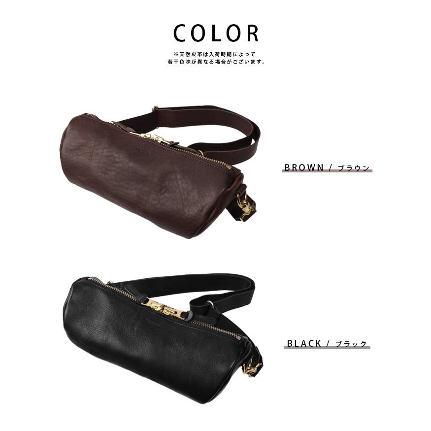 本革 ショルダーバッグ ショルダー ボディバッグ オイル レザー 革