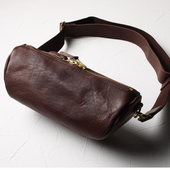 本革 ショルダーバッグ ショルダー ボディバッグ オイル レザー 革