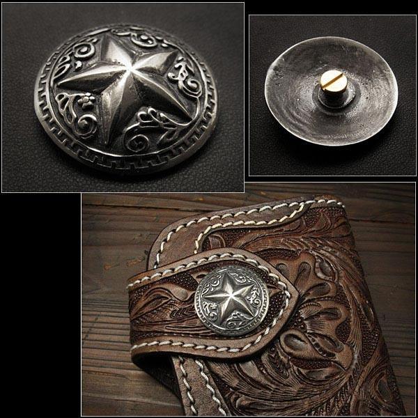 メタルコンチョ 星型コンチョ インディアンジュエリー ネイティブ系