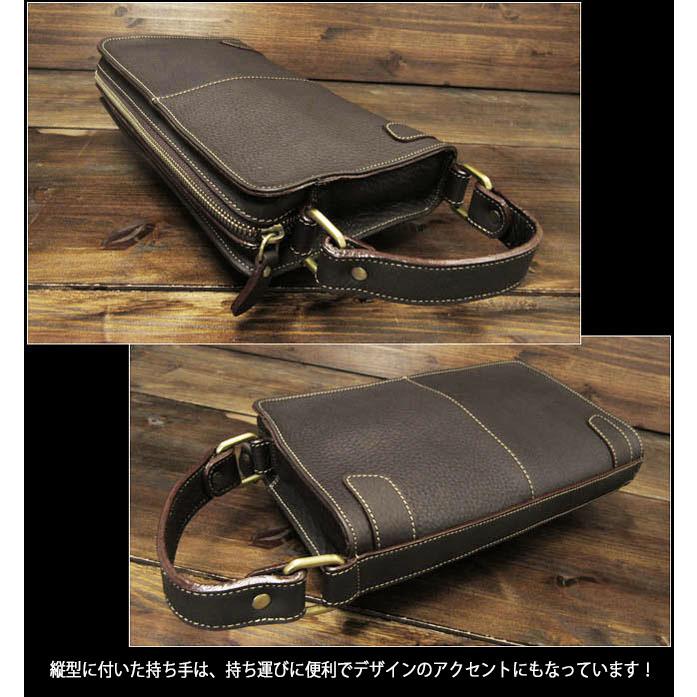 メンズ 本革／レザー クラッチバッグ セカンドバッグ ハンドバッグ