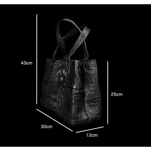 【ラスト1点】 トートバッグ クロコダイル ワニ革 ミニトートバッグ ショルダーバッグ 本革 ユニセックス (ID hcb297) 【NAN9532649013】(34710円)