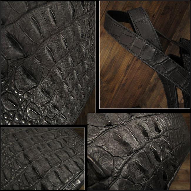 【ラスト1点】 トートバッグ クロコダイル ワニ革 ミニトートバッグ ショルダーバッグ 本革 ユニセックス (ID hcb297) 【NAN9532649013】(34710円)