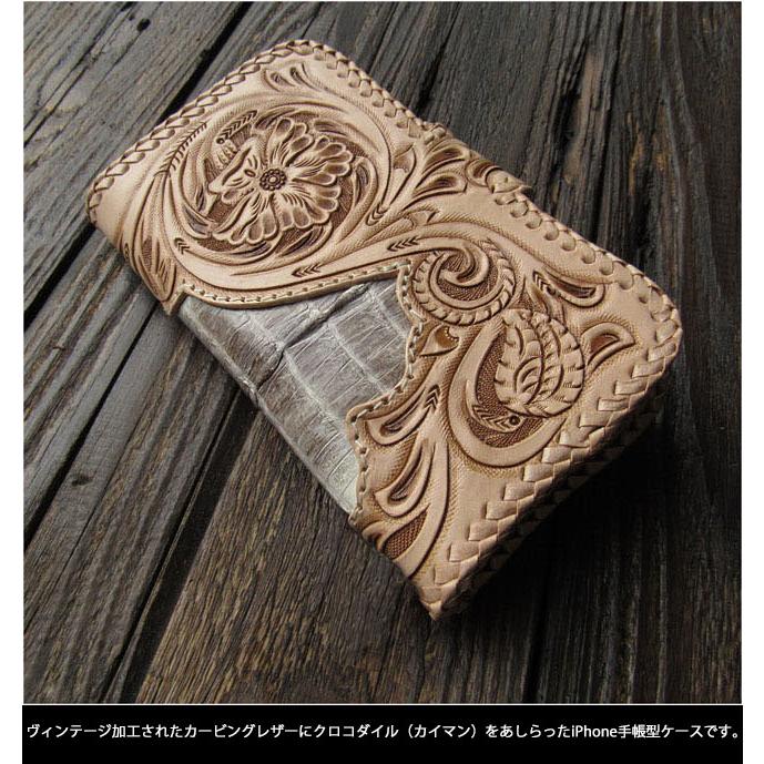 クロコダイル カイマン 手帳型 スマホケース iPhoneケース 本革 クロコダイル カイマン 手帳型 スマホケース iPhoneケース 本革