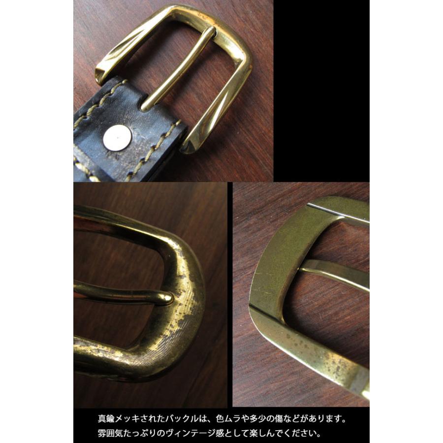 カービングベルト 本革 レザー ハンドメイド 手彫り ナチュラル/ダーク
