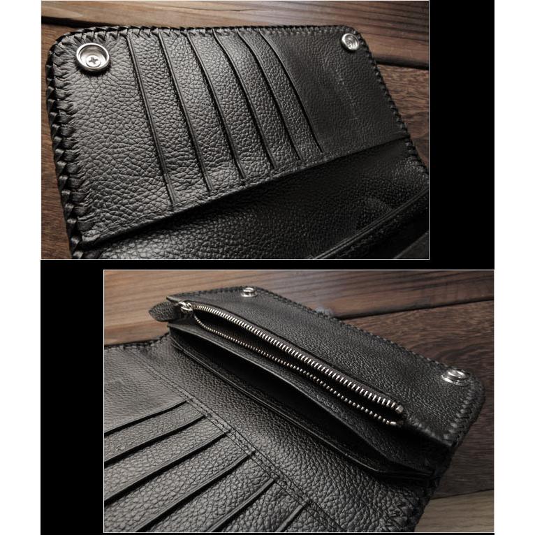 スティングレイ 二つ折り長財布 財布 バイカーウォレット エイ革 スティングレイ 二つ折り長財布 財布 バイカーウォレット エイ革
