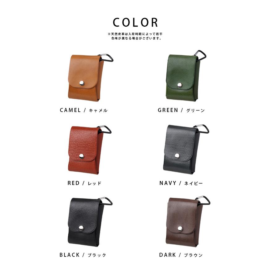 レザーポーチ ミニポーチ 本革 小物入れ アクセサリー AirPods