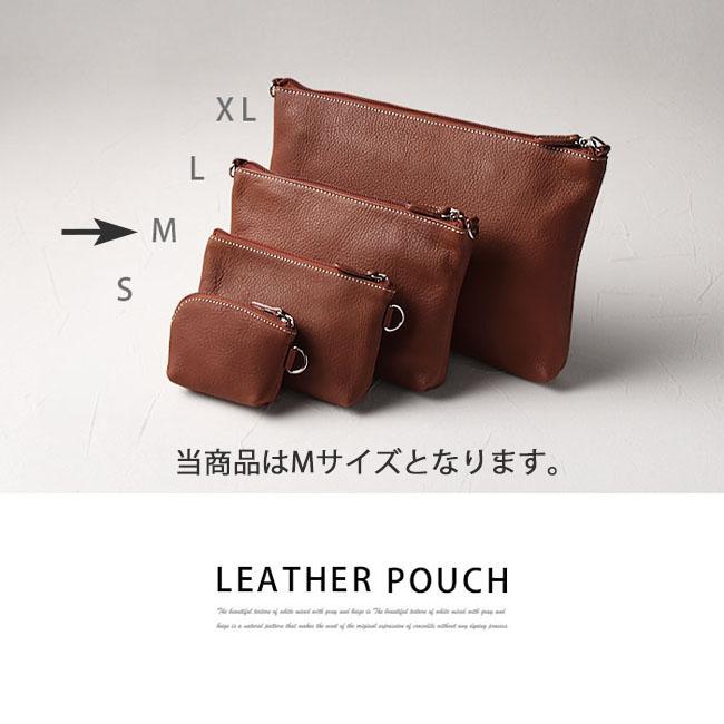 レア☆POWER MOON LEATHERS レザークラフトヌメ革ウエストポーチ Mサイズ 本革 ポーチ 小物入れ 6色 レザー 牛革 革 ミニ 小さい メンズ