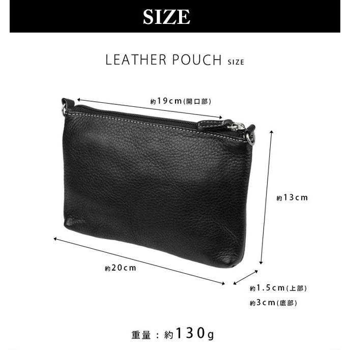 ポーチ　牛革 楽天市場】栃木レザー マルチ ポーチ 日本製【栃木レザー マルチ