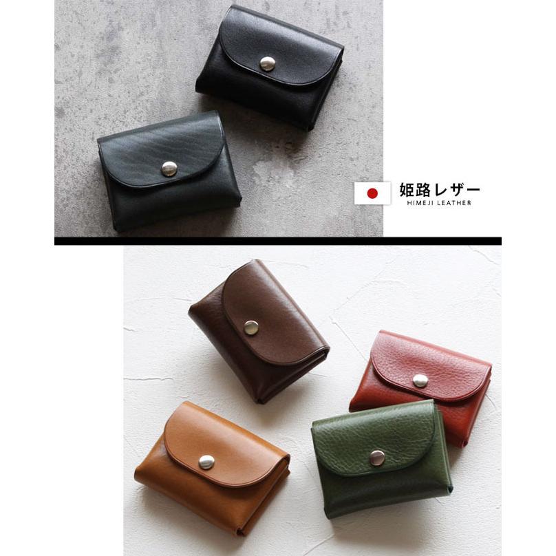 ミニ財布 財布 二つ折り カードケース 小銭 コイン コインケース 本革