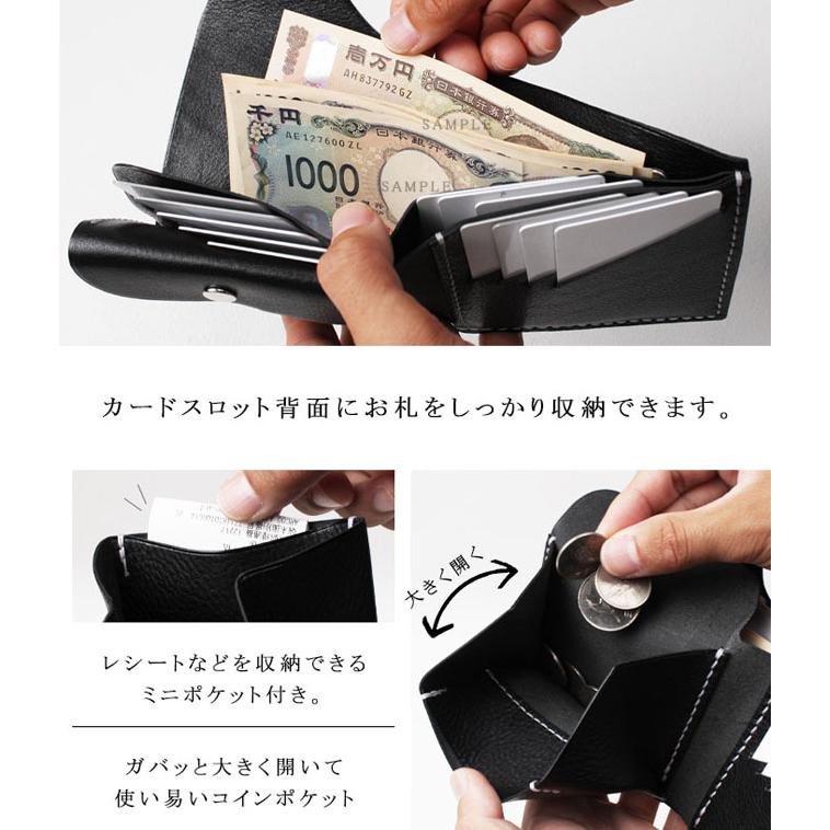 二つ折り財布 ワニ革 クロコダイル 本革 ショートウォレット ブラック