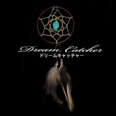 ドリームキャッチャーピアス シルバー925 ターコイズ Sサイズ (ID
