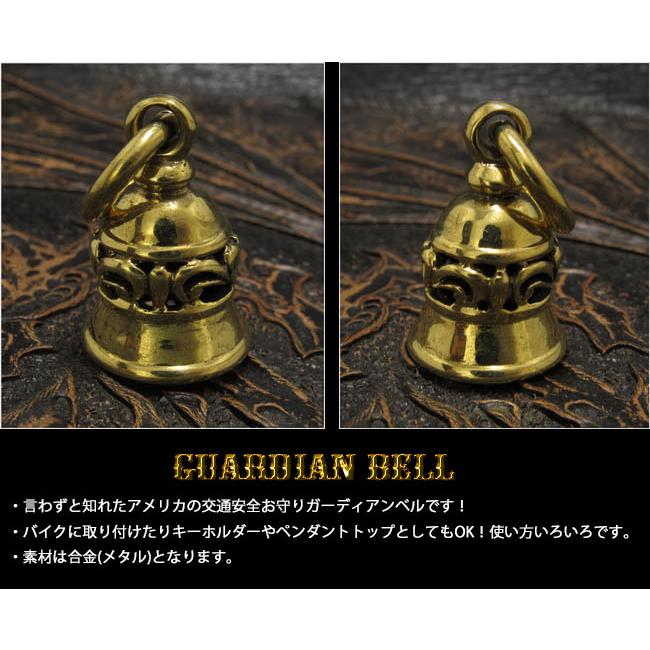 ガーディアンベル ブラス 真鍮 ネックレス ペンダントトップ バイカー 