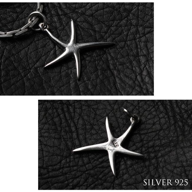 ペンダントトップ シルバーペンダント シルバー925 ヒトデ 希望 縁起