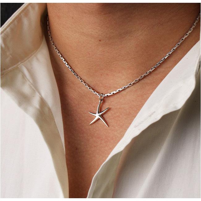 ペンダントトップ シルバーペンダント シルバー925 ヒトデ 希望 縁起