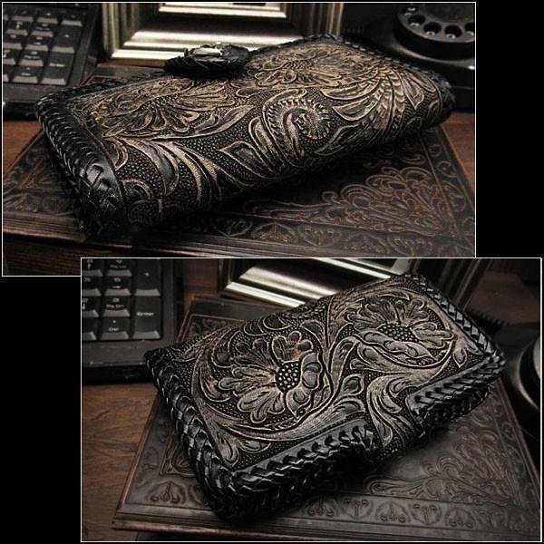 ゴローズ　黒 レザー ケース ゴローズ」のレザーカードケースがあれば憧れの先輩たちに近づけるかも